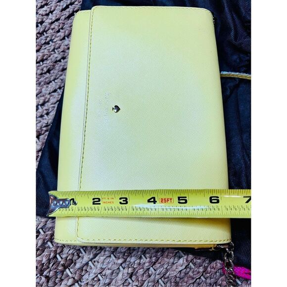 Kate Spade Canary Yellow Medium Flap Shoulder Bag - Picture 12 of 13
